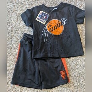 San Francisco Giants Tee Shirt and Shorts Set